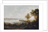 View of the Bay and City of New York from Weehawken, 1840 by Robert Havell