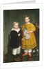 The Raymond Children, ca. 1838 by Robert Peckham