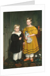 The Raymond Children, ca. 1838 by Robert Peckham