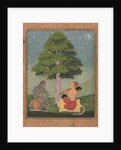 Kedar Ragini: Folio from a ragamala series , ca. 1690-95 by Ruknuddin