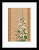 Hollyhocks and Prince?s-Feather Flowers, early 19th century by Sakai Oho