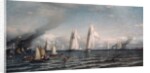 Finish First International Race for America's Cup, August 8, 1870, 1870 by Samuel Colman