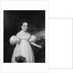 Portrait of a Girl with Flowers, ca. 1835 by Samuel Lovett Waldo