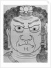 Mask of Fudo Myoo, 18th-19th century by School of Katsushika Hokusai