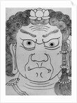 Mask of Fudo Myoo, 18th-19th century by School of Katsushika Hokusai