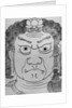 Mask of Fudo Myoo, 18th-19th century by School of Katsushika Hokusai