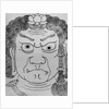 Mask of Fudo Myoo, 18th-19th century by School of Katsushika Hokusai
