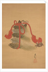 Tortoises and Crabs, 19th century by Shibata Zeshin