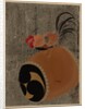Cock on Drum, 1882 by Shibata Zeshin