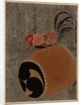 Cock on Drum, 1882 by Shibata Zeshin