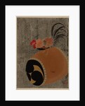 Cock on Drum, 1882 by Shibata Zeshin