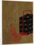 Lacquer Box and Gourd by Shibata Zeshin