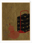 Lacquer Box and Gourd by Shibata Zeshin