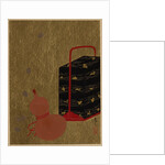 Lacquer Box and Gourd by Shibata Zeshin
