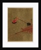 Fire Basket Suspended from Dock over a Fish Net in the Water by Shibata Zeshin