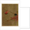 Fire Basket Suspended from Dock over a Fish Net in the Water by Shibata Zeshin
