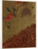 Persimmons Branch and Wasp Nest above a Hedge by Shibata Zeshin