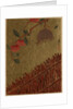 Persimmons Branch and Wasp Nest above a Hedge by Shibata Zeshin