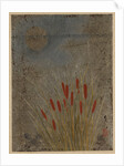 Cat Tails and Moon by Shibata Zeshin
