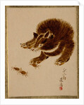 Bear and Crabs by Shibata Zeshin