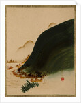 Mountains and Houses by Shibata Zeshin