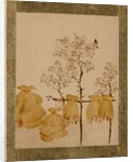 Rice Stacks and Trees by Shibata Zeshin