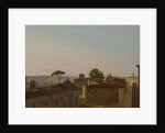 View on the Quirinal Hill, Rome, 1800 by Simon Alexandre Clement Denis