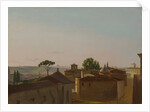View on the Quirinal Hill, Rome, 1800 by Simon Alexandre Clement Denis