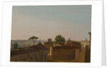 View on the Quirinal Hill, Rome, 1800 by Simon Alexandre Clement Denis