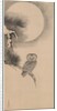 Owl on a Pine Branch, early 17th century by Soga Nichokuan