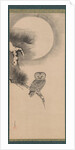 Owl on a Pine Branch, early 17th century by Soga Nichokuan