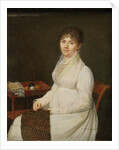 Portrait of a Woman with Tapestry Work by Unknown