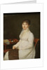 Portrait of a Woman with Tapestry Work by Unknown