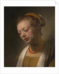 Young Woman with a Red Necklace, ca. 1645 by Unknown