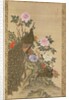 Peacocks and Peonies, 1820 by Tani Buncho