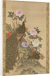 Peacocks and Peonies, 1820 by Tani Buncho