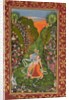 Radha and Krishna Walk in a Flowering Grove; Krishna Fluting by Kota Master
