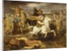 Scene from the Gallic Wars: The Gaul Littavicus, Betraying the Roman Cause, Flees to…, ca. 1838-40 by Theodore Chasseriau