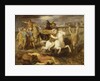 Scene from the Gallic Wars: The Gaul Littavicus, Betraying the Roman Cause, Flees to…, ca. 1838-40 by Theodore Chasseriau