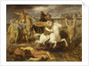 Scene from the Gallic Wars: The Gaul Littavicus, Betraying the Roman Cause, Flees to…, ca. 1838-40 by Theodore Chasseriau
