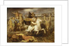 Scene from the Gallic Wars: The Gaul Littavicus, Betraying the Roman Cause, Flees to…, ca. 1838-40 by Theodore Chasseriau