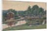 Evening at the Lock, Napanoch, New York, 1893 by Theodore Robinson