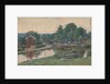 Evening at the Lock, Napanoch, New York, 1893 by Theodore Robinson