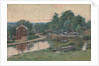 Evening at the Lock, Napanoch, New York, 1893 by Theodore Robinson