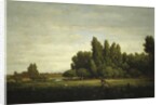 A Meadow Bordered by Trees, ca. 1845 by Theodore Rousseau