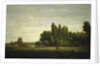 A Meadow Bordered by Trees, ca. 1845 by Theodore Rousseau