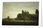 A Meadow Bordered by Trees, ca. 1845 by Theodore Rousseau
