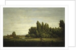 A Meadow Bordered by Trees, ca. 1845 by Theodore Rousseau
