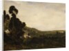 An Old Chapel in a Valley, ca. 1835 by Theodore Rousseau