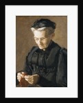 Mrs. Mary Arthur, 1900 by Thomas Eakins